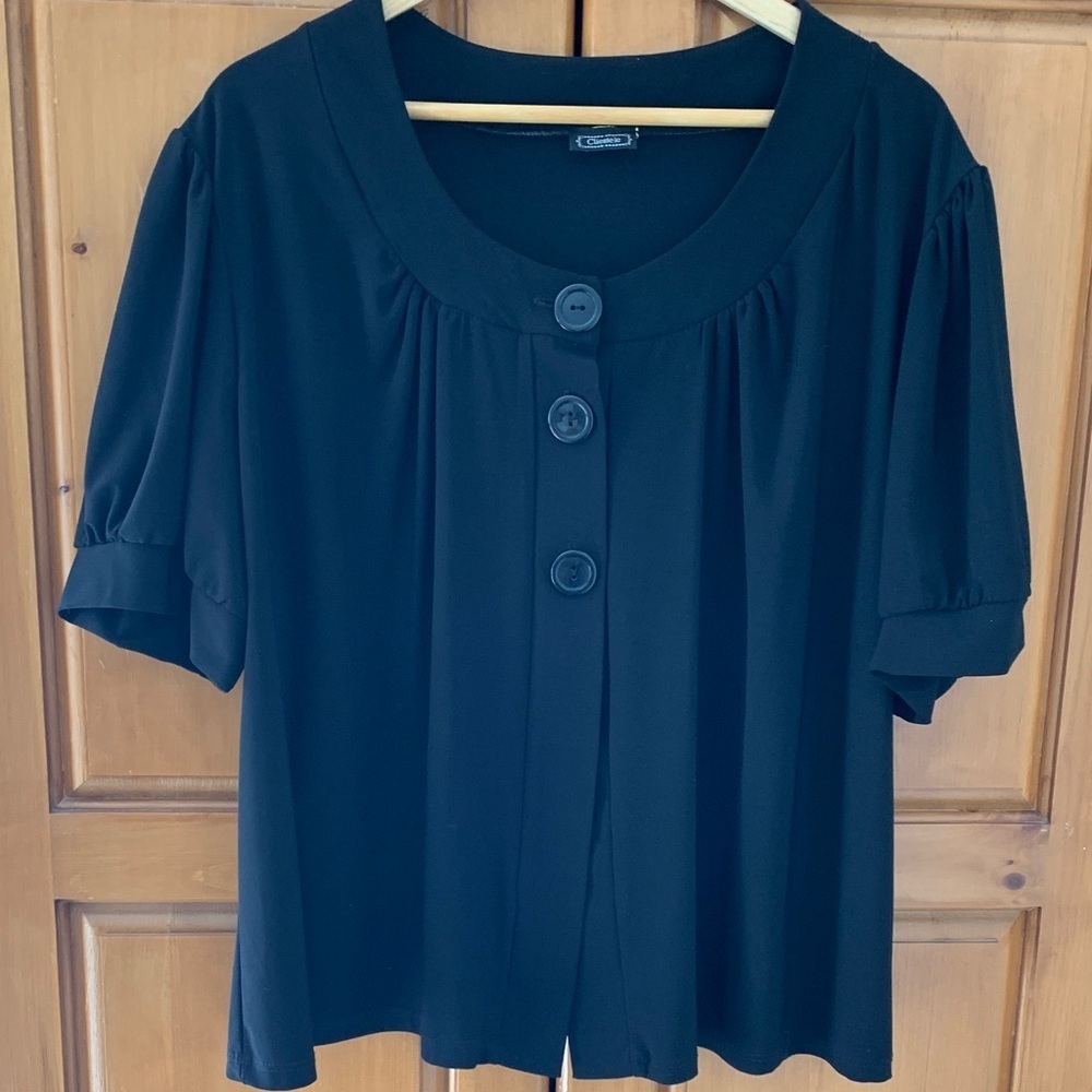 Button-Up Jacket/Top 2X